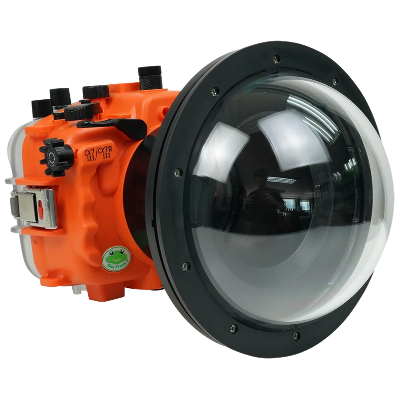 [a7iii-a7riii-v2-dp90a8s] Sea Frogs Salted Line Underwater Camera Housing for Sony A7III/A7RIII with V2 Dome Port