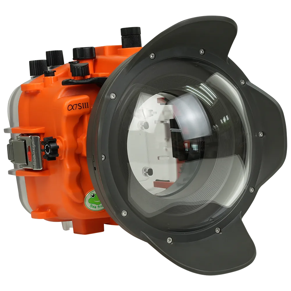 a7siii用水中ハウジング Seafrogs おまけ多数 Sea Frogs Salted Line Housing for Sony A7SIII |4'' Glass