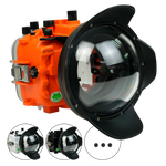 [a7siii-v7-dp90a6] Sea Frogs Salted Line Underwater Camera Housing for Sony A7SIII with V7 Dome Port