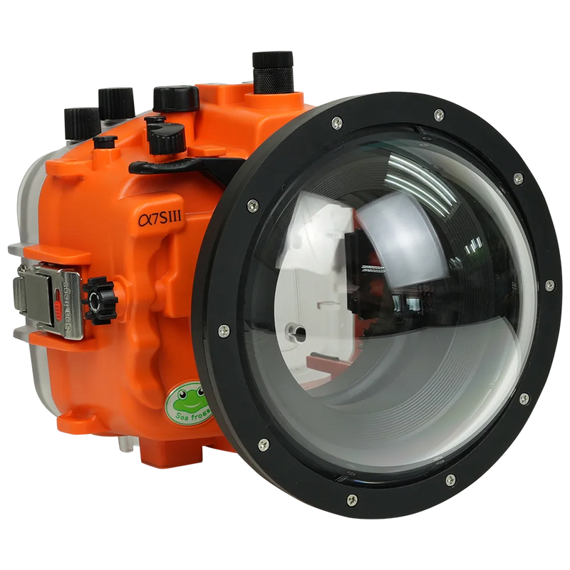 [a7siii-v7-dp90a6s] Sea Frogs Salted Line Underwater Camera Housing for Sony A7SIII with V7 Dome Port
