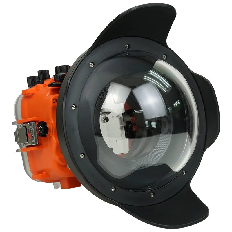 [a7siii-v7-dp90a8] Sea Frogs Salted Line Underwater Camera Housing for Sony A7SIII with V7 Dome Port