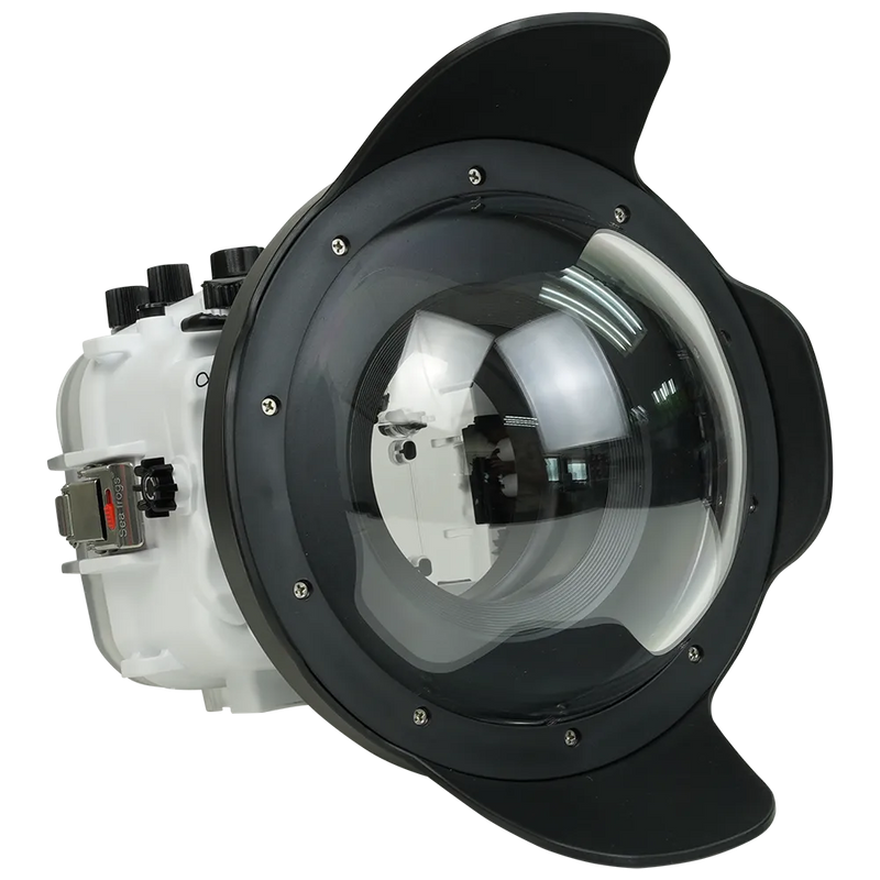 [a7siii-v7-dp90a8] Sea Frogs Salted Line Underwater Camera Housing for Sony A7SIII with V7 Dome Port