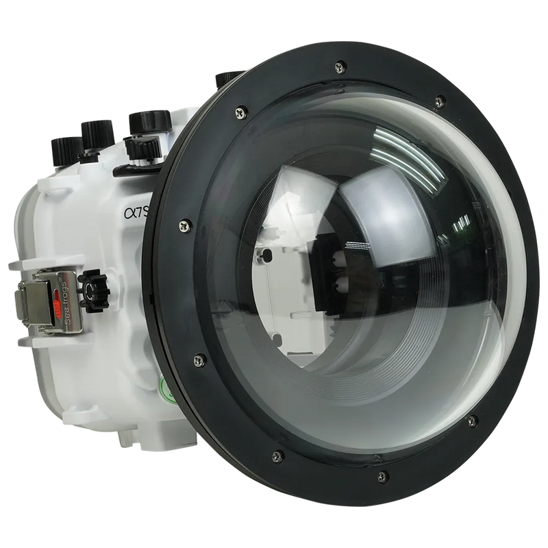 [a7siii-v7-dp90a8s] Sea Frogs Salted Line Underwater Camera Housing for Sony A7SIII with V7 Dome Port