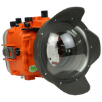 [a7siii-v7-dp90g6] Sea Frogs Salted Line Underwater Camera Housing for Sony A7SIII with V7 Dome Port