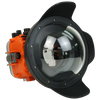 [a7siii-v7-dp90g8] Sea Frogs Salted Line Underwater Camera Housing for Sony A7SIII with V7 Dome Port