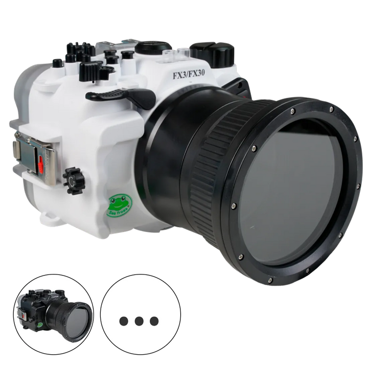 SeaFrogs Underwater camera housings for most models of cameras