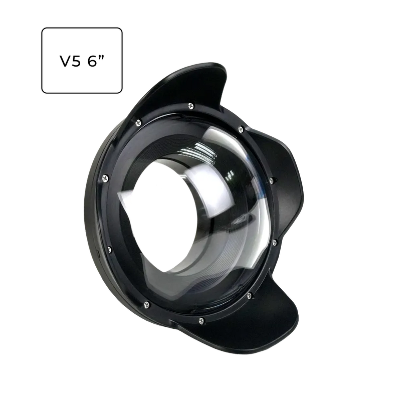 [sfdp80a6v5] Sea Frogs V5 6'' Acrylic Dome Ports  for Underwater Camera Housings