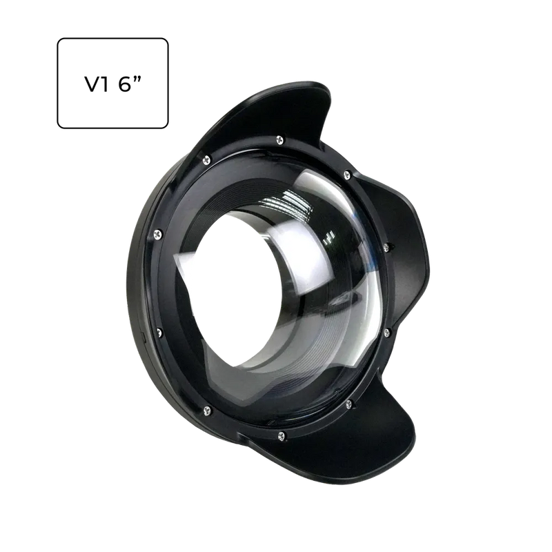 [sfdp90a6v1] Sea Frogs V1 6'' Acrylic Dome Ports  for Underwater Camera Housings