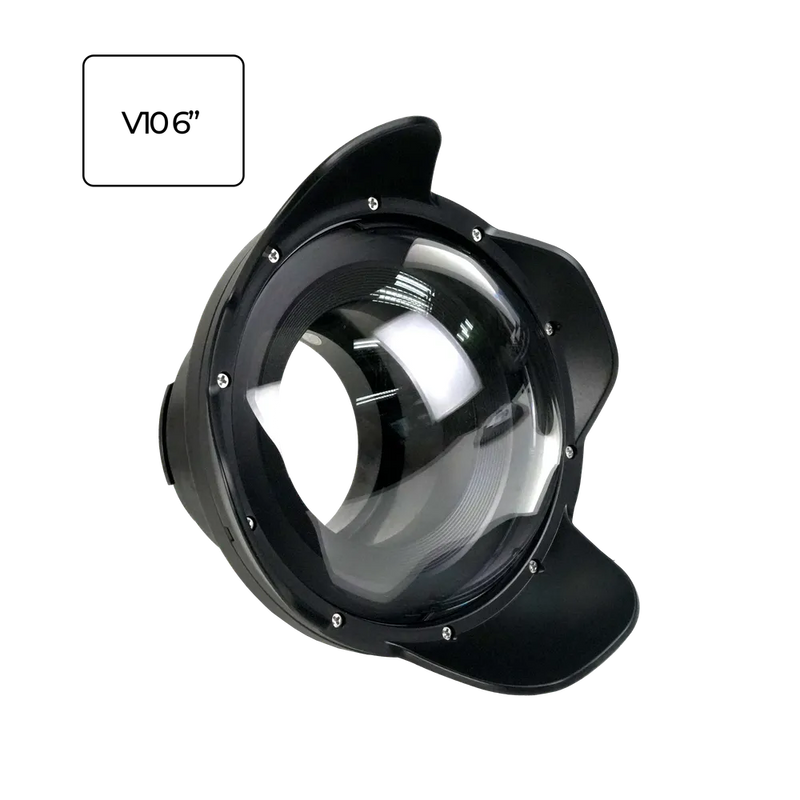 [sfdp90a6v10] Sea Frogs V10 6'' Acrylic Dome Ports  for Underwater Camera Housings