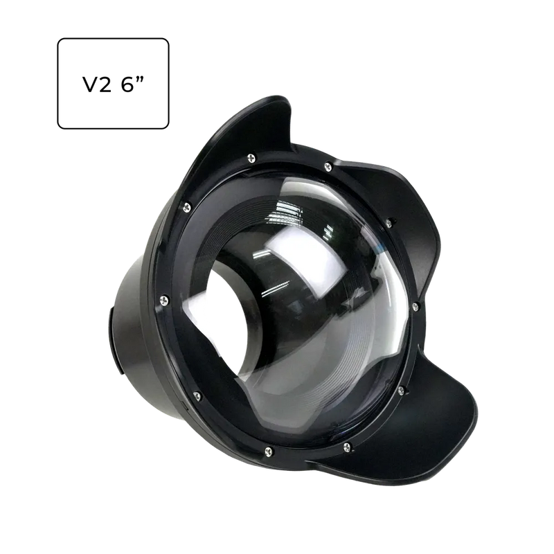 [sfdp90a6v2] Sea Frogs V2 6'' Acrylic Dome Ports  for Underwater Camera Housings