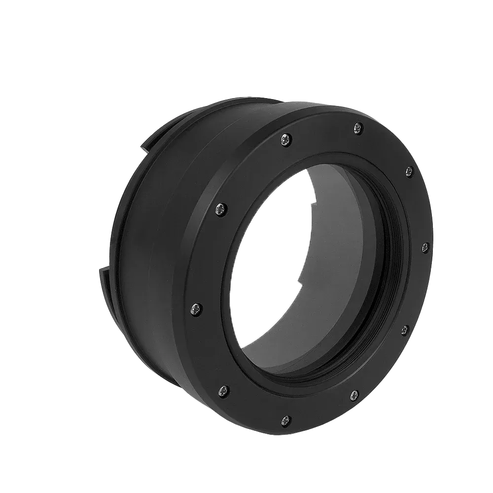 [51-kdfp80s67] KitDive 67mm Optical Glass Flat Short Port for Sony A6xxx/RX1xx Salted Line Housing