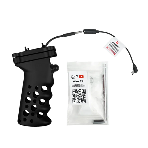 [sfha-sfsgal] Sea Frogs Aluminium Shutter Grip with Two Stage Trigger for Camera Housings