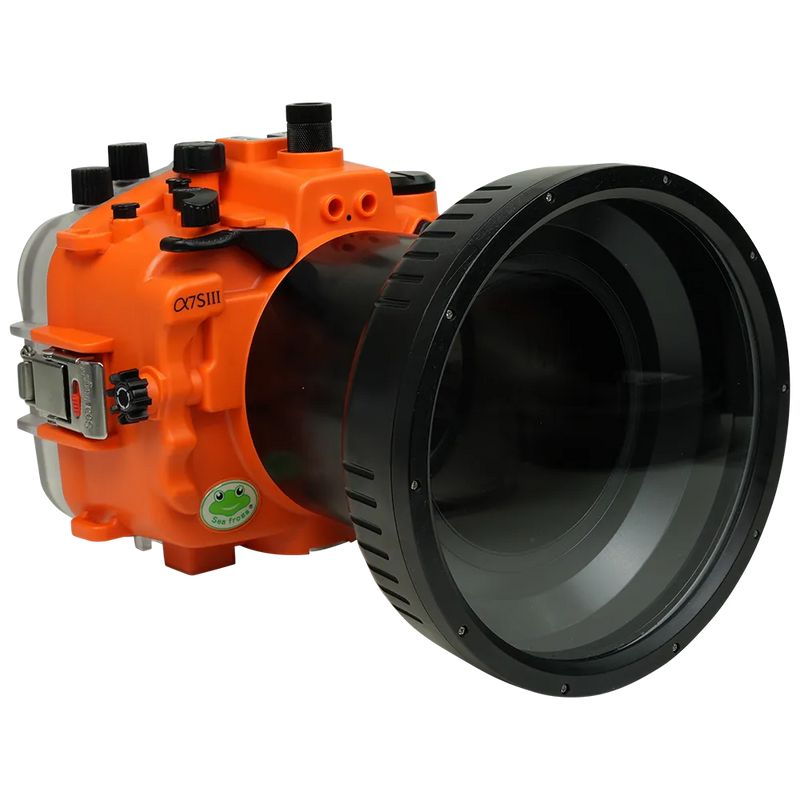 Sea Frogs Salted Line Underwater Camera Housing for Sony A7SIII with 6'' Glass Flat Port