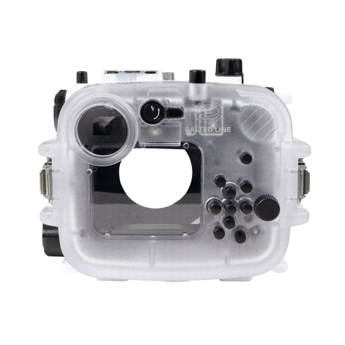 60M/195FT Waterproof housing for Sony RX1xx series Salted Line with 8" Dry Dome Port (White)