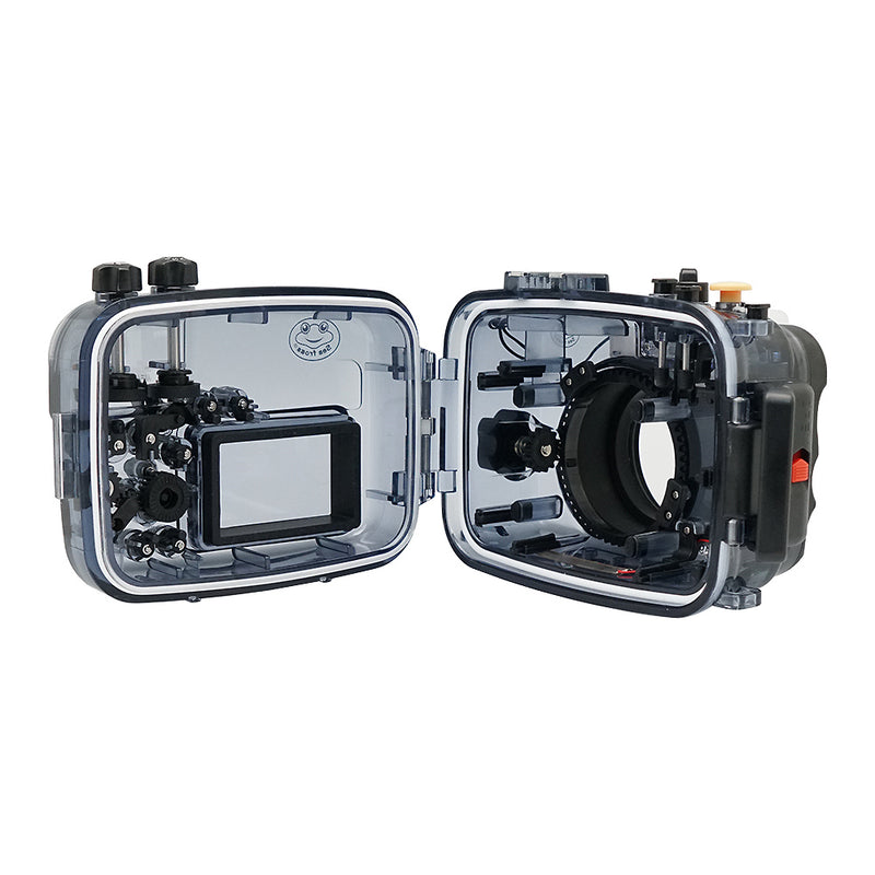 Sony A6500/A6400/A6300/A6000 60m/195ft SeaFrogs Underwater Camera Housing bundle - A6XXX SALTED LINE