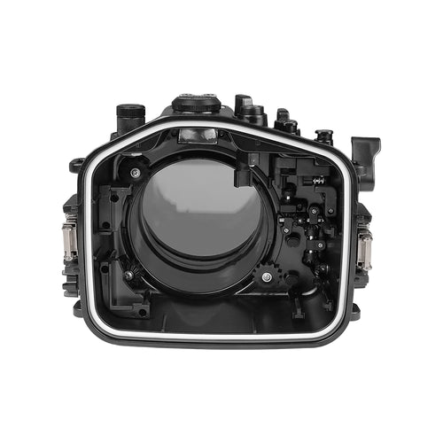 Sony A7 IV NG 40M/130FT Underwater camera housing with 6"Optical Glass Flat Long port (FE24-105mm F4 Zoom gear).