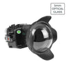Sony FX30 40M/130FT Underwater camera housing  with 6"Optical Glass Dome port V.2 for FE16-35mm F2.8 GM (zoom gear included).