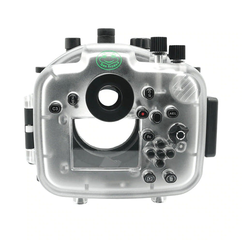 Sony A7R III PRO V.3 Series 40M/130FT Underwater camera housing without port. White