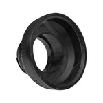 SeaFrogs 6" Optical Glass Flat Port for Canon EOS R5/R6 UW housing, RF14-35 f/4L IS USM L IS (Zoom gear included) and RF50mm f/1.2L USM lens