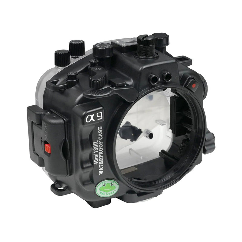Sony A9 PRO V.3 40M/130FT Underwater camera housing (Body only).Black