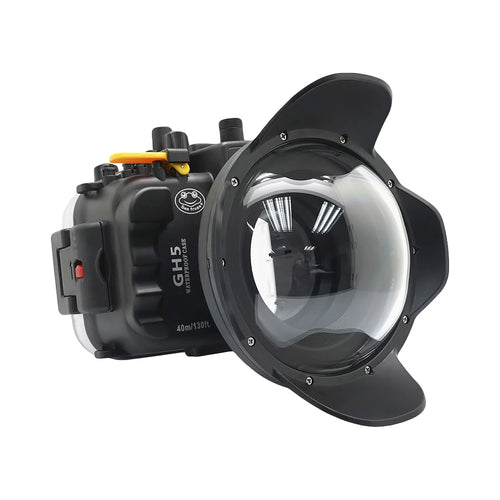 Panasonic Lumix GH5 & GH5 S & GH5 II 40m/130ft Underwater Camera Housing with Dry Dome port - A6XXX SALTED LINE