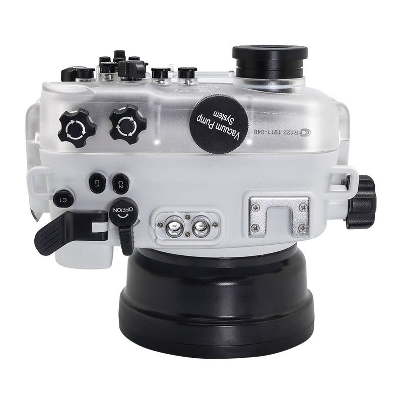 SeaFrogs 60M/195FT Waterproof housing for Sony A6xxx series Salted Line (White) - A6XXX SALTED LINE