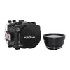 SeaFrogs UW housing for Sony A6xxx series Salted Line with 4" Dry Dome Port (Black) - A6XXX SALTED LINE