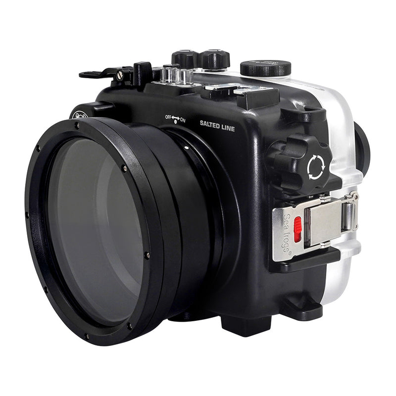 SeaFrogs UW housing for Sony A6xxx series Salted Line with 67mm threaded short / Macro port - A6XXX SALTED LINE