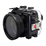 SeaFrogs 60M/195FT Waterproof housing for Sony A6xxx series Salted Line with 6" Dry dome port - A6XXX SALTED LINE