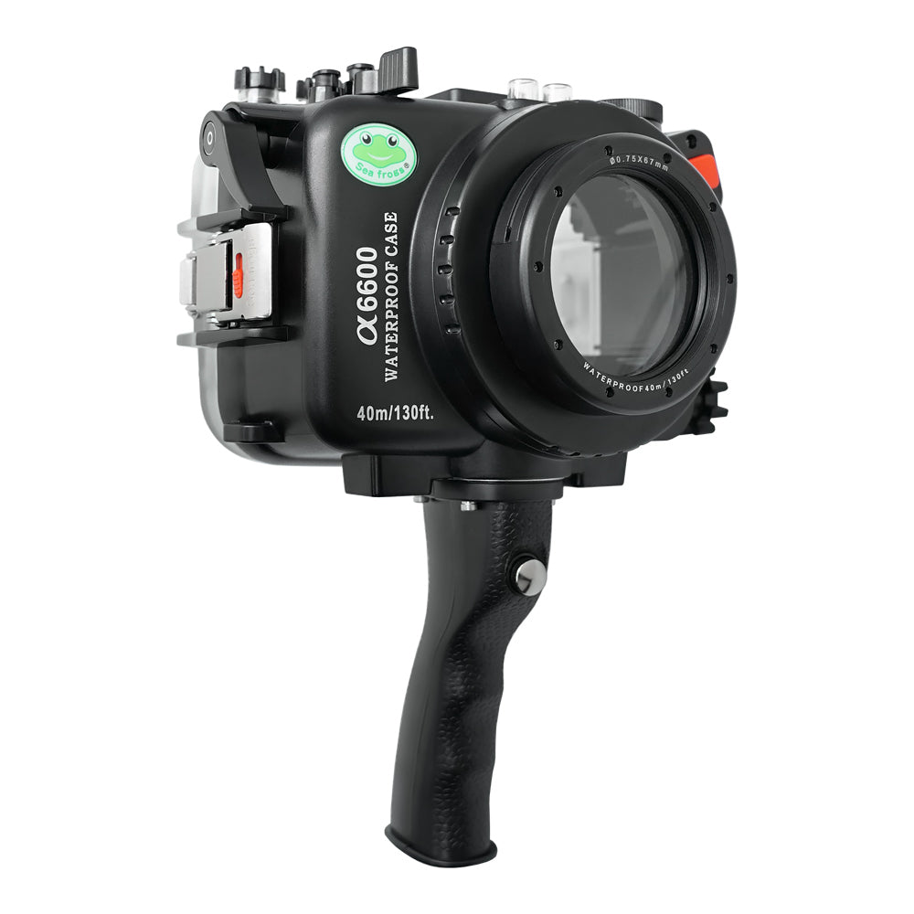 Sony A6600 40M/130FT Waterproof housing E16-50mm PZ Zoom