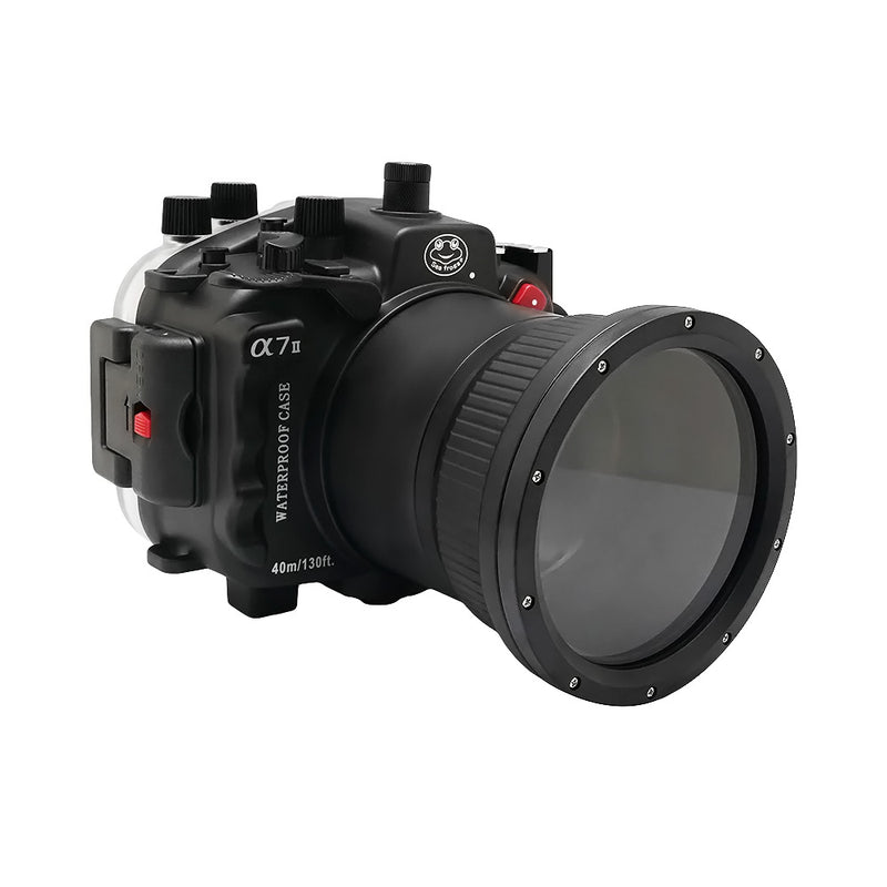 Sony A7 II NG Series 40M/130FT Underwater camera housing (Long