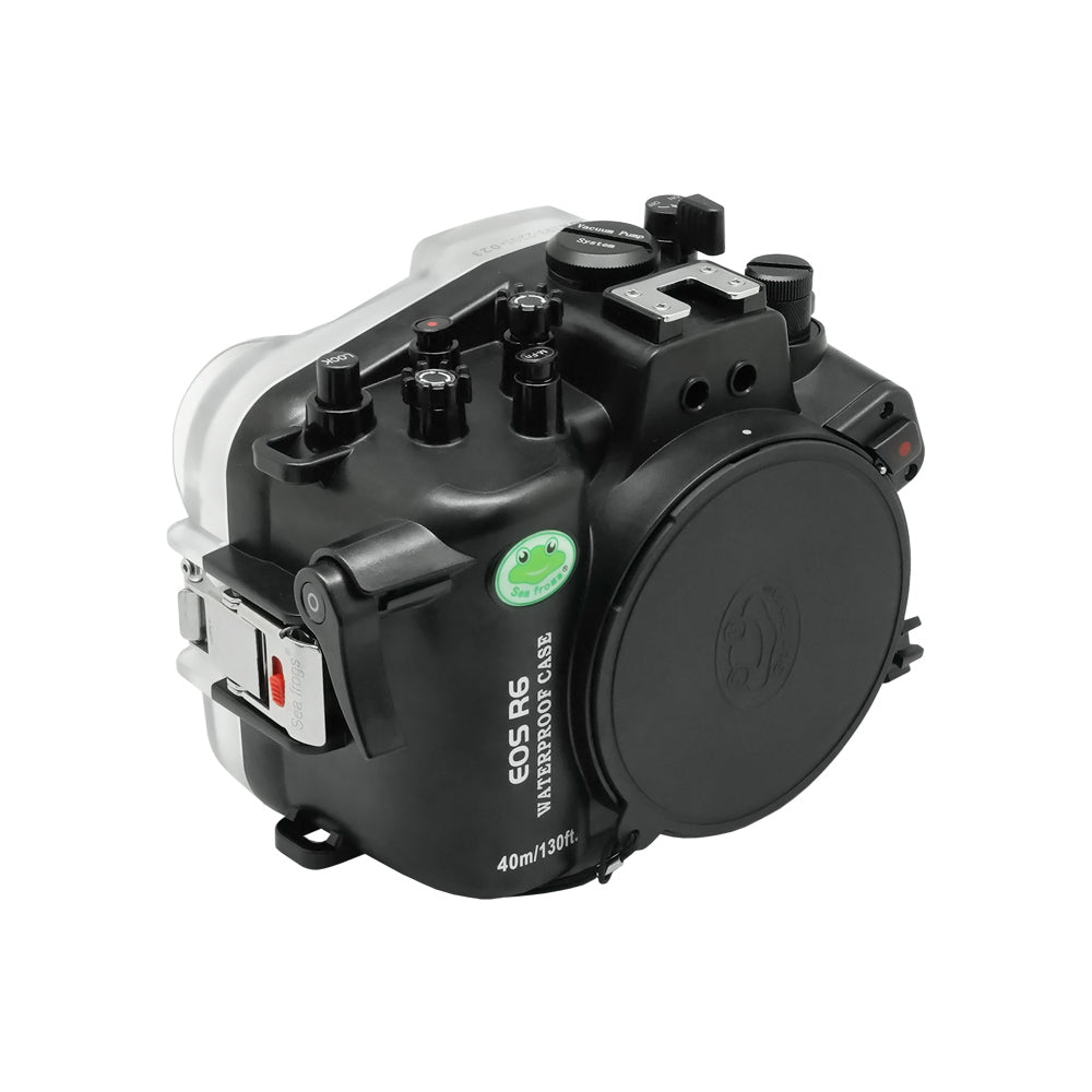 SeaFrogs 40m/130ft Underwater camera housing for Canon EOS R6 