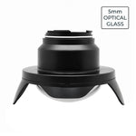 6" Optical Glass Dry Dome Port for Meikon & SeaFrogs Housings V.5 40M / 130FT