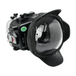 Sony A7C 40M/130FT Waterproof housing with 6" Dome port V.7 (FE28-60mm Zoom gear included).