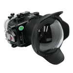 Sony A7C 40M/130FT Waterproof housing with 6" Dome port V.10 (FE16-35 F4 Zoom gear included).