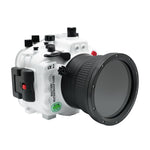 Sony A1 UW camera housing kit with 8" Dome port V.8 (Including standard port).White
