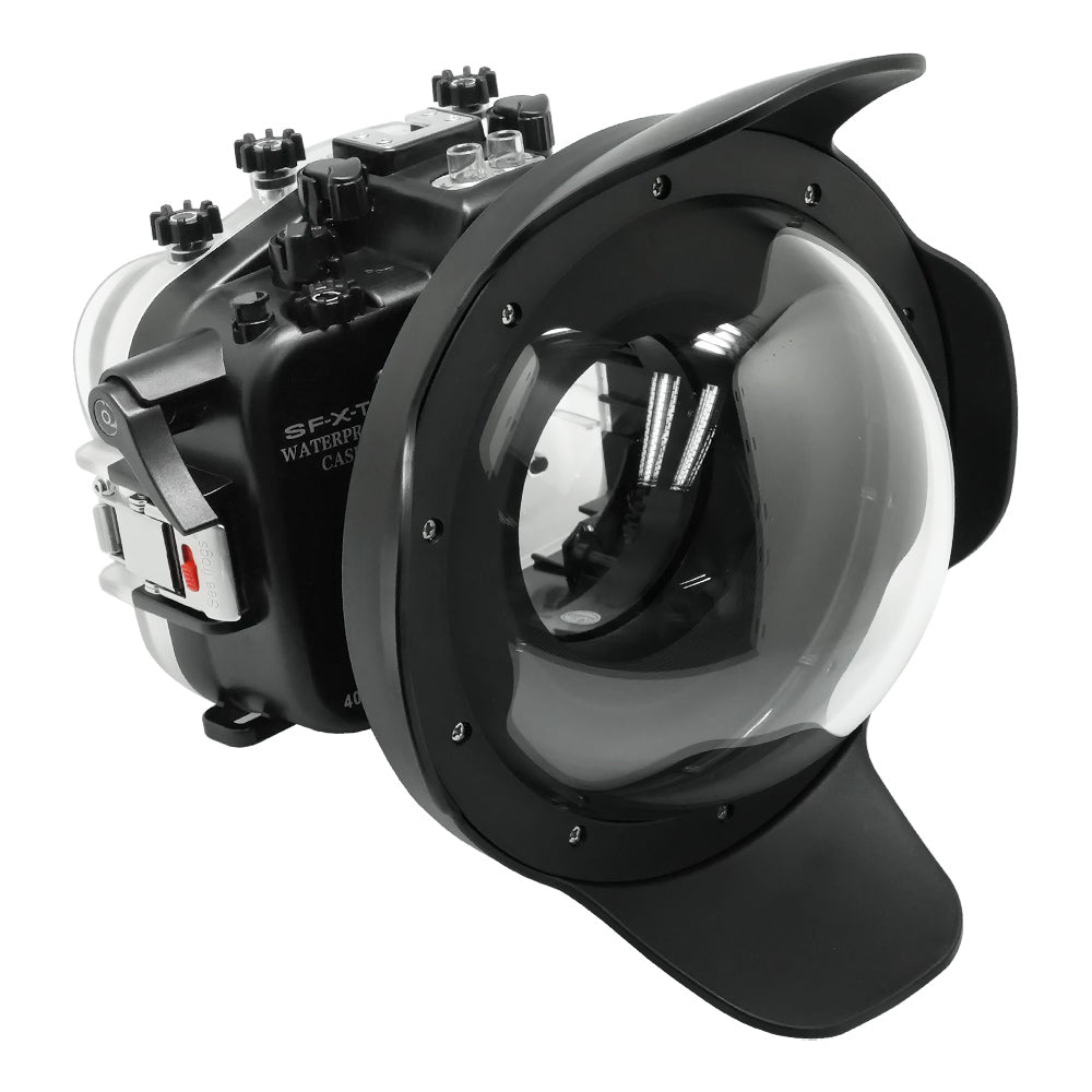 Fujifilm X-T4 40M/130FT Underwater camera housing with 8