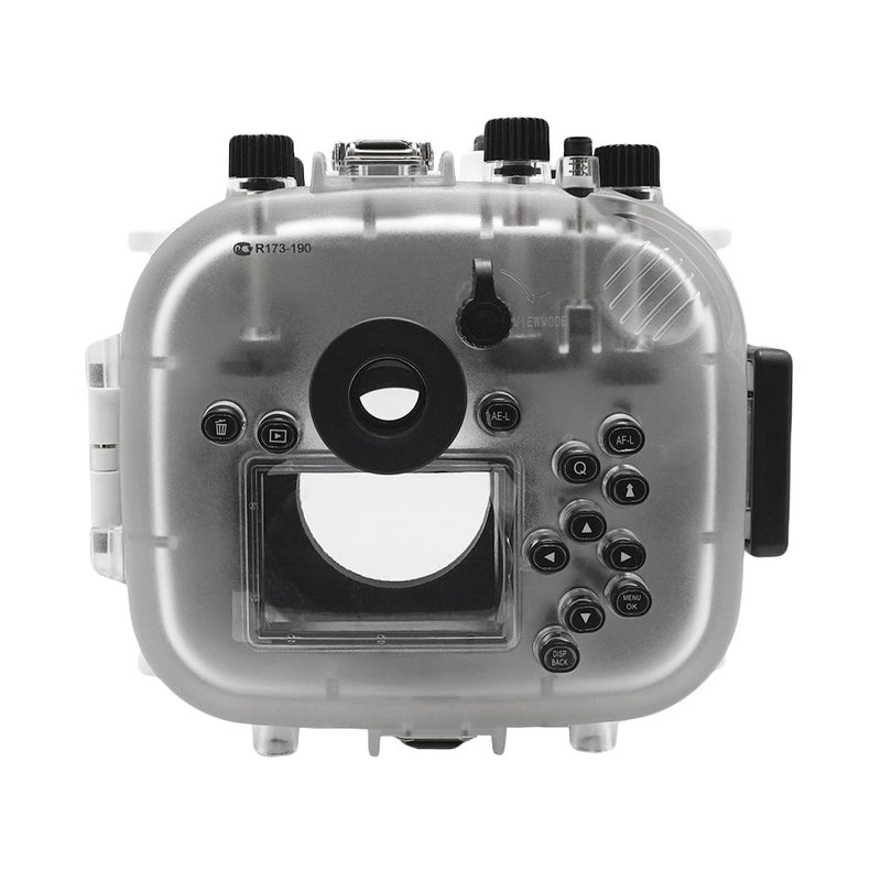 Fujifilm X-T3 40M/130FT Underwater camera housing kit with SeaFrogs Dry dome port V.1 (White) - A6XXX SALTED LINE