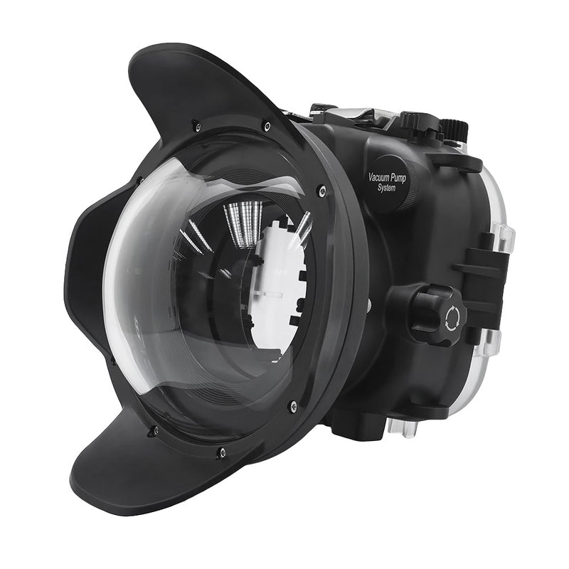 Fujifilm X-T3 40M/130FT Underwater camera housing kit with SeaFrogs Dry dome port V.1 - A6XXX SALTED LINE