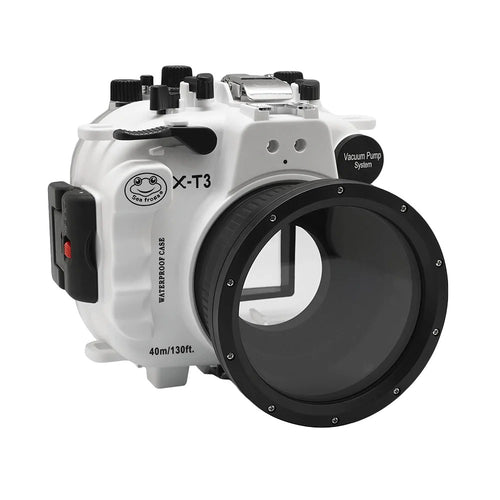 Fujifilm X-T3 40M/130FT Underwater camera housing kit FP.1 (White) - A6XXX SALTED LINE