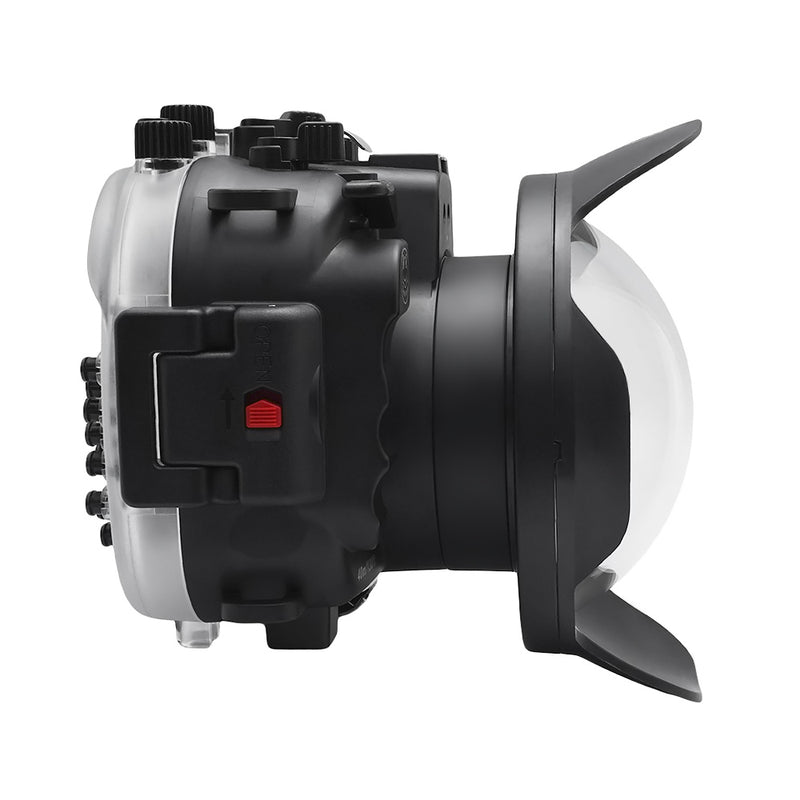 Fujifilm X-T2 40M/130FT Underwater camera housing kit with SeaFrogs Dry dome port V.1 - A6XXX SALTED LINE