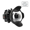 Sony A9 PRO V.3 Series UW camera housing kit with 6" Optical Glass Dome port V.7 (without flat port).Black