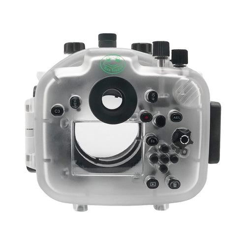 Sea Frogs 40M/130FT A9 PRO V.3 for Sony A9 with 6" Dome Port V.10 White