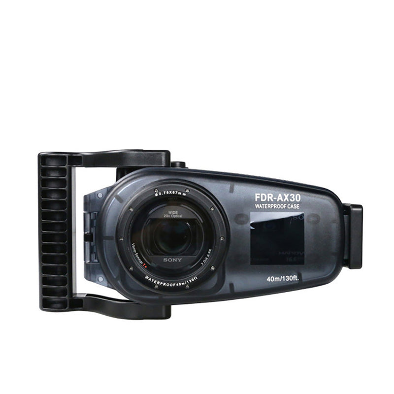 40m/130ft FDR-AX30/AX33/AXP33/AXP35 Underwater video camera housing